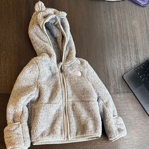 The North Face Light Gray Fleece Jacket campshire